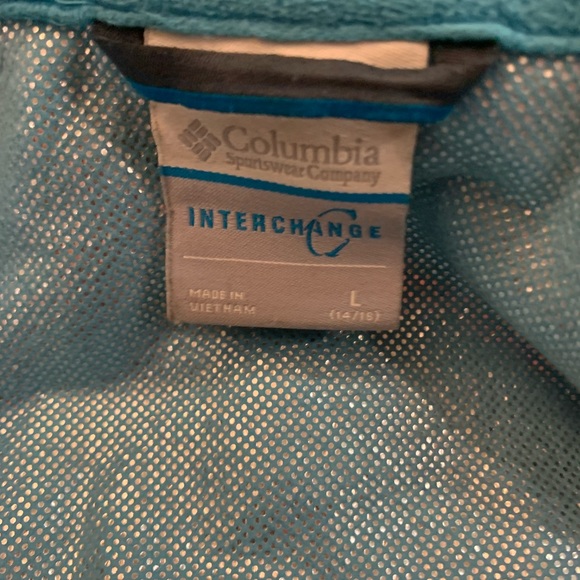 Girls Convertible Columbia winter/spring jacket - Picture 5 of 11